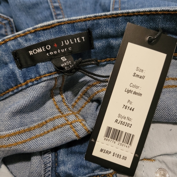 Romeo & Juliet Couture Floral Rainbow Jeans - Picture 9 of 12